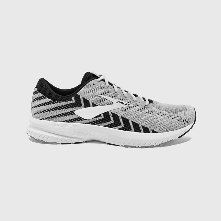 Brooks Launch 6 Israel - Men's Road Running Shoes - Grey (81254-EYCU)